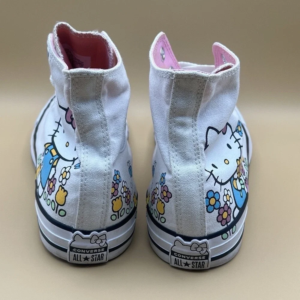 Converse All Star Chuck Taylor HELLO KITTY High Top - Women's Size 9.5 USED